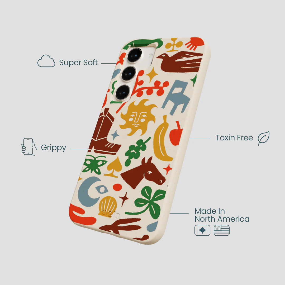 Seashell Junk Drawer Samsung Galaxy S24 Case - Image 4