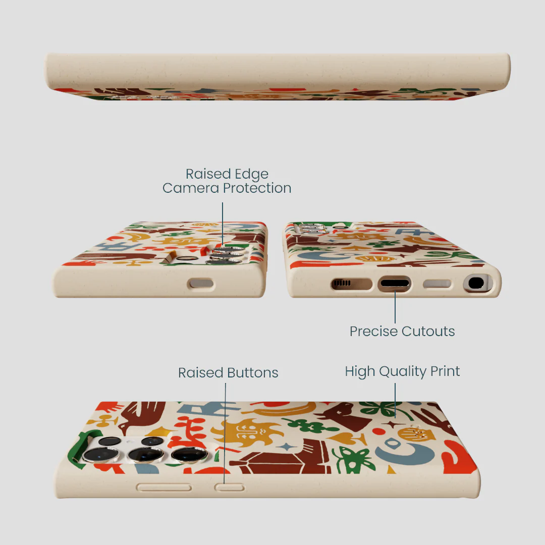 Seashell Junk Drawer Samsung Galaxy S24 Ultra Case - Image 3