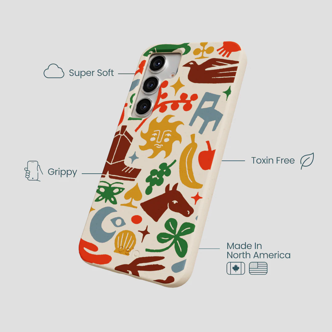 Seashell Junk Drawer Samsung Galaxy S25 Case - Image 4