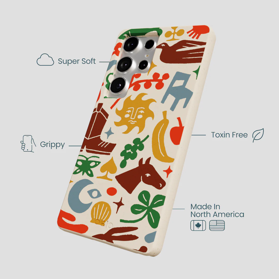 Seashell Junk Drawer Samsung Galaxy S25 Ultra Case - Image 4