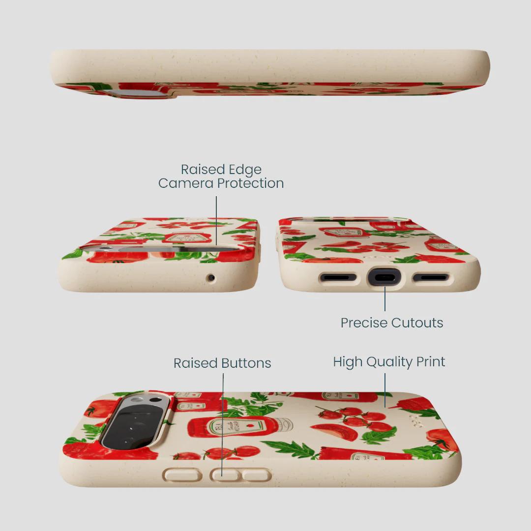 Seashell Ketchup Party Google Pixel 10 Pro XL Case - Image 3