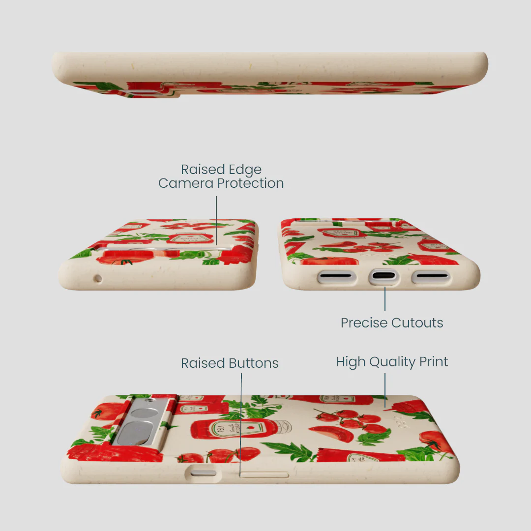 Seashell Ketchup Party Google Pixel 7 Pro Case - Image 3