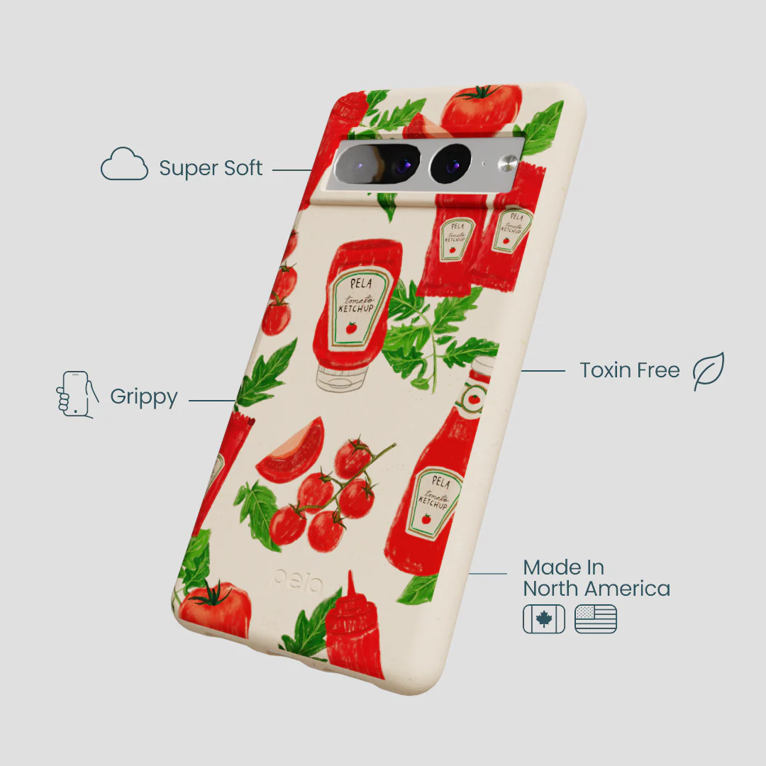 Seashell Ketchup Party Google Pixel 7 Pro Case - Image 4