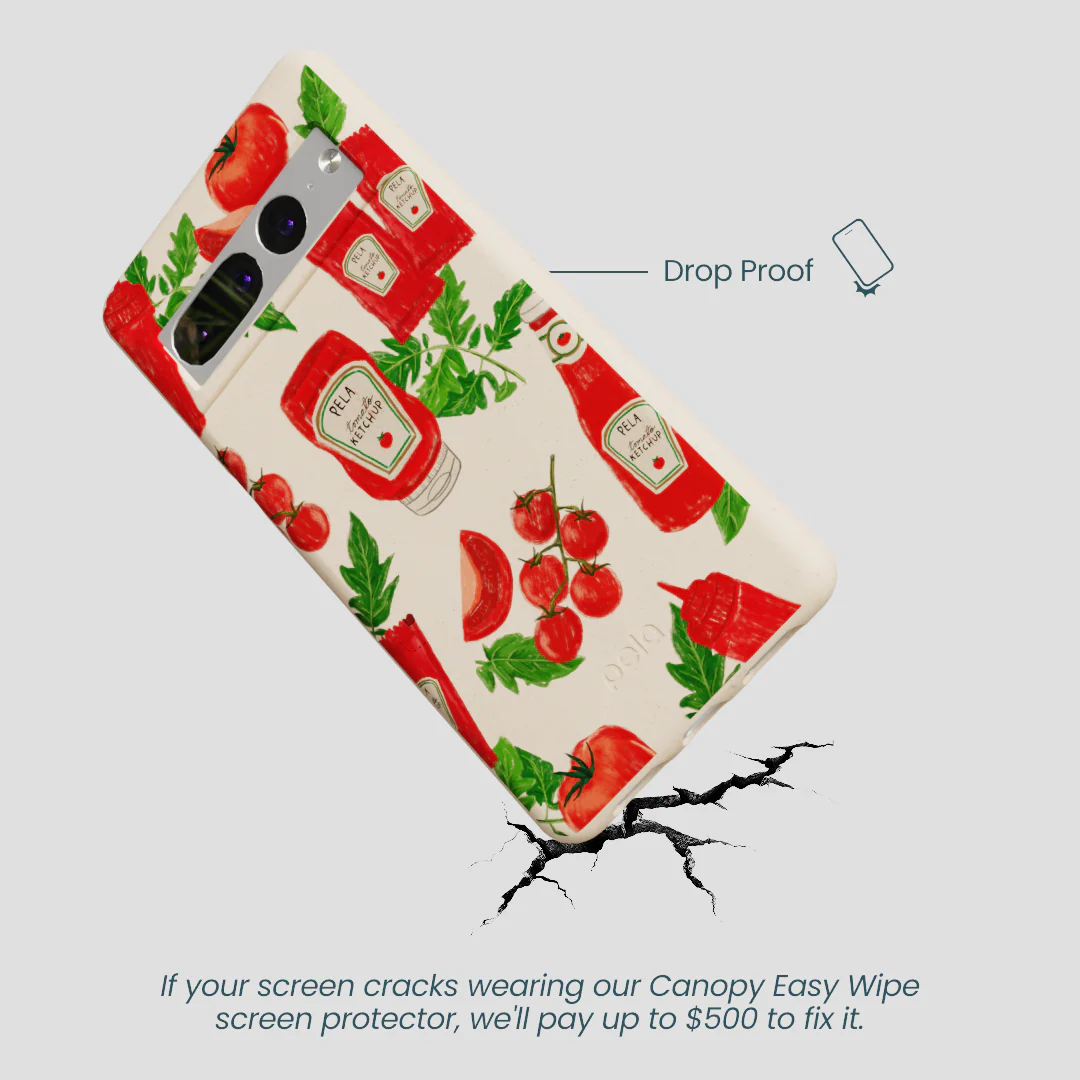 Seashell Ketchup Party Google Pixel 7 Pro Case - Image 5