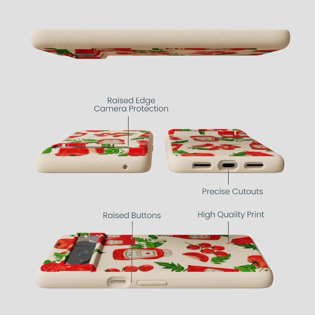 Seashell Ketchup Party Google Pixel 8 Pro Case - Image 3