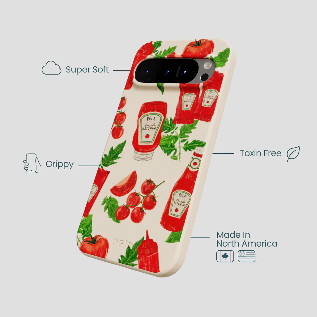 Seashell Ketchup Party Google Pixel 9/9 Pro Case - Image 4