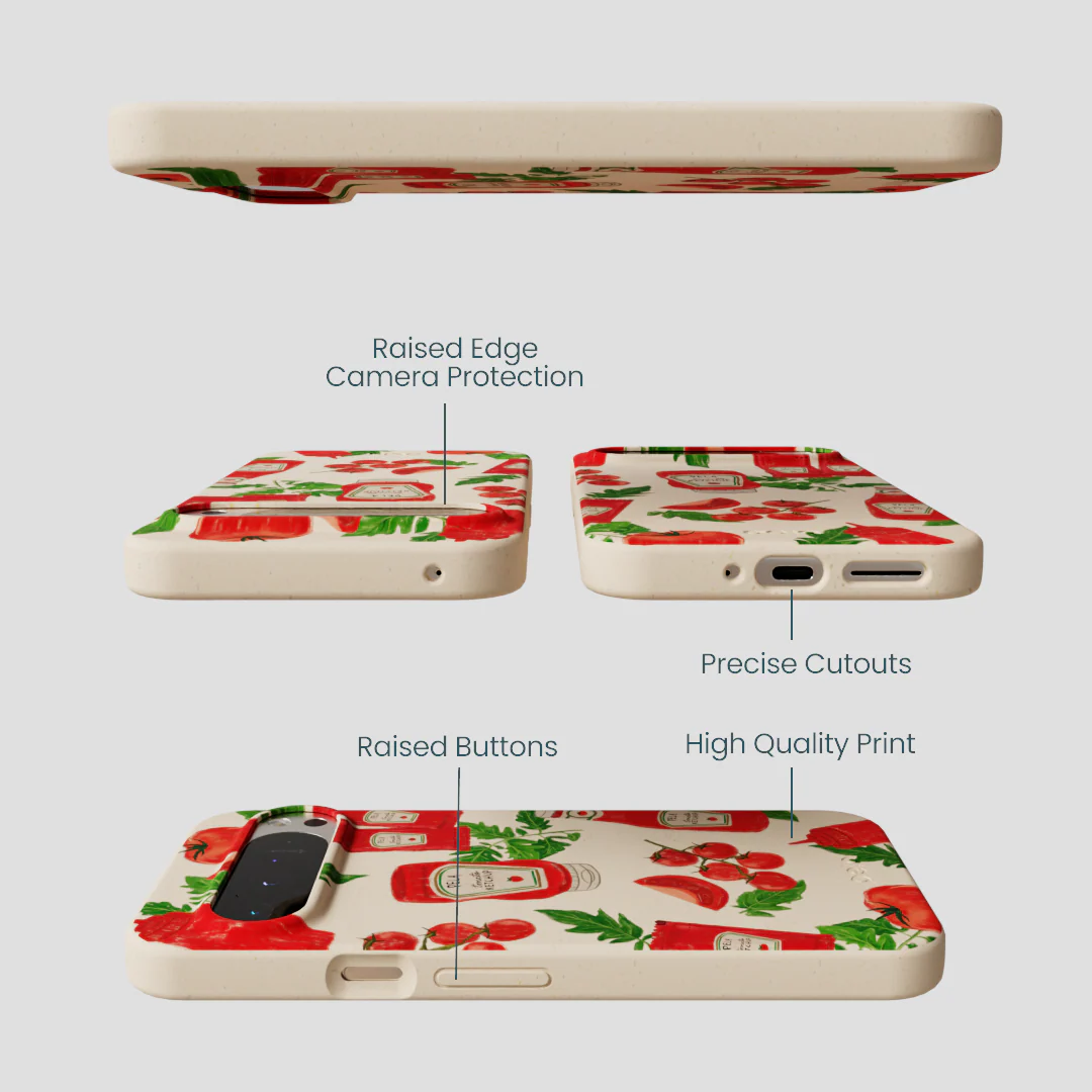 Seashell Ketchup Party Google Pixel 9 Pro XL Case - Image 3