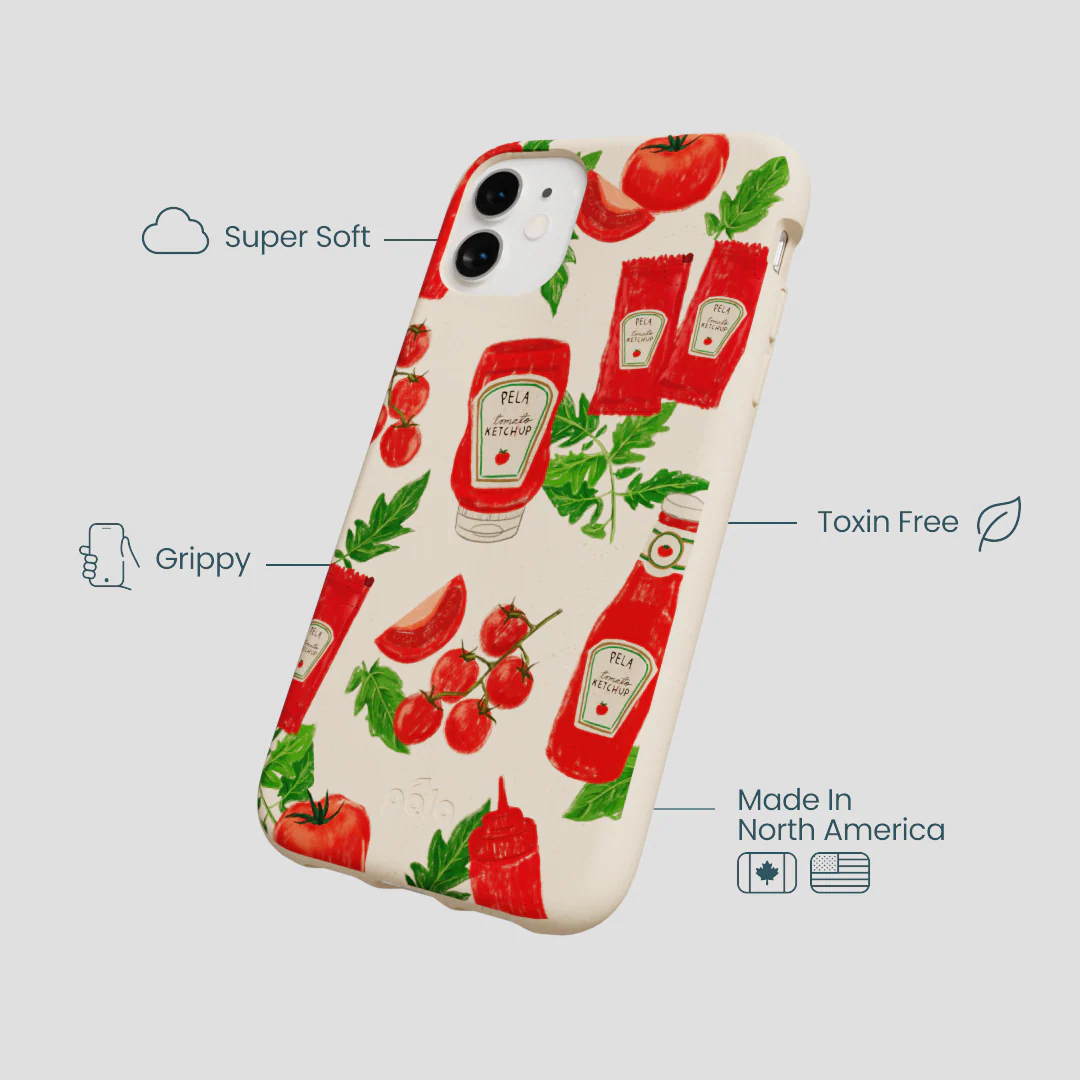 Seashell Ketchup Party iPhone 11 Case - Image 4