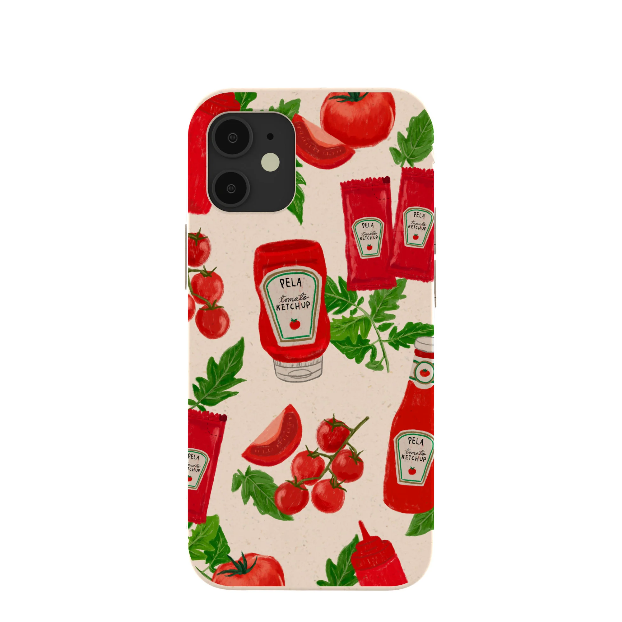 Seashell Ketchup Party iPhone 12 Mini Case
