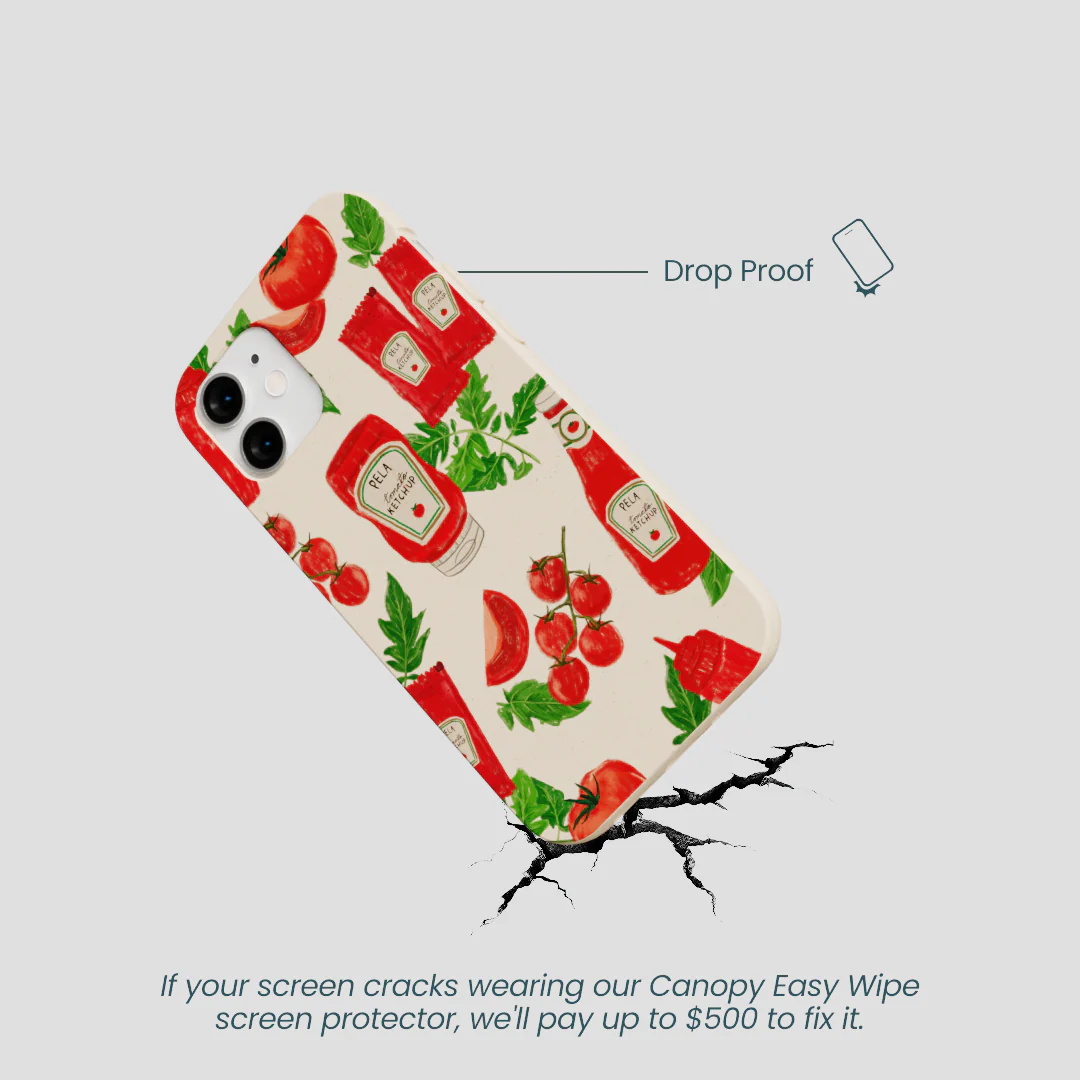 Seashell Ketchup Party iPhone 12 Mini Case - Image 5