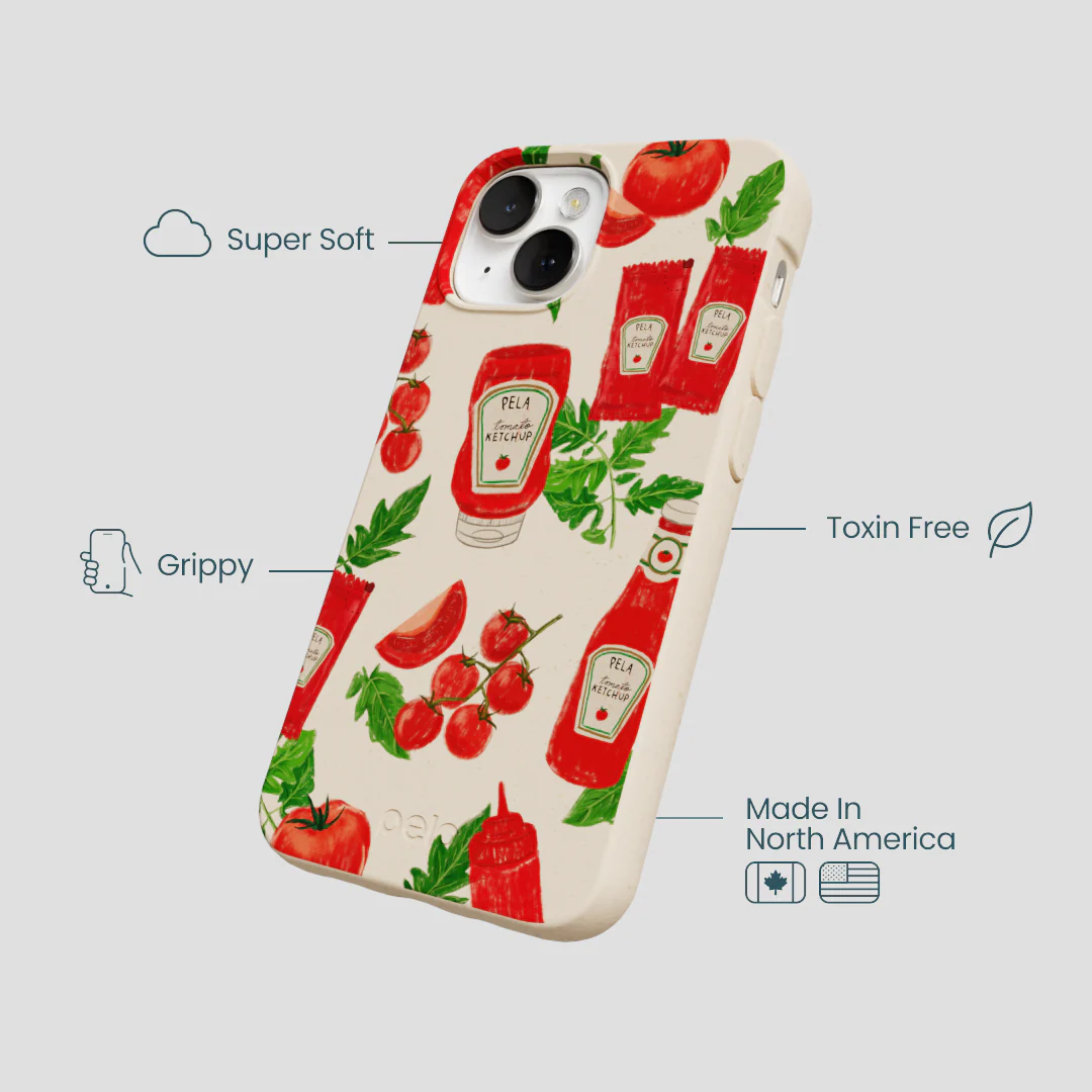 Seashell Ketchup Party iPhone 13 Case - Image 4