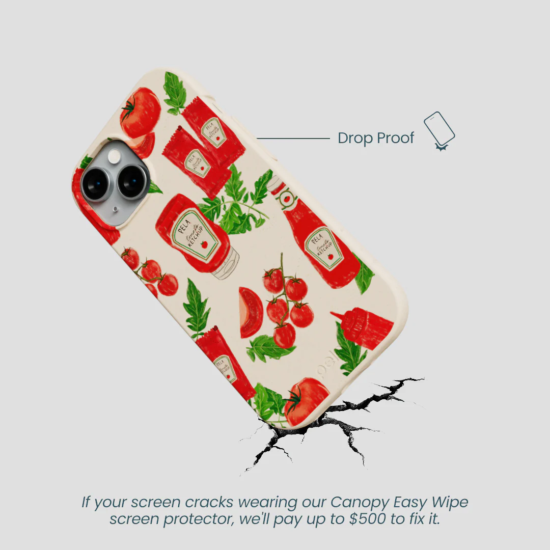 Seashell Ketchup Party iPhone 15 Case - Image 5