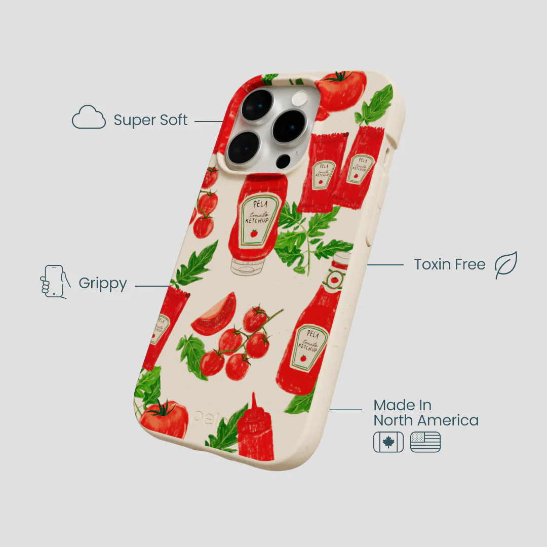 Seashell Ketchup Party iPhone 15 Pro Case - Image 4