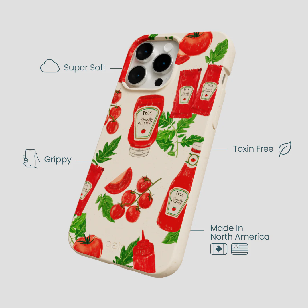 Seashell Ketchup Party iPhone 15 Pro Max Case - Image 4