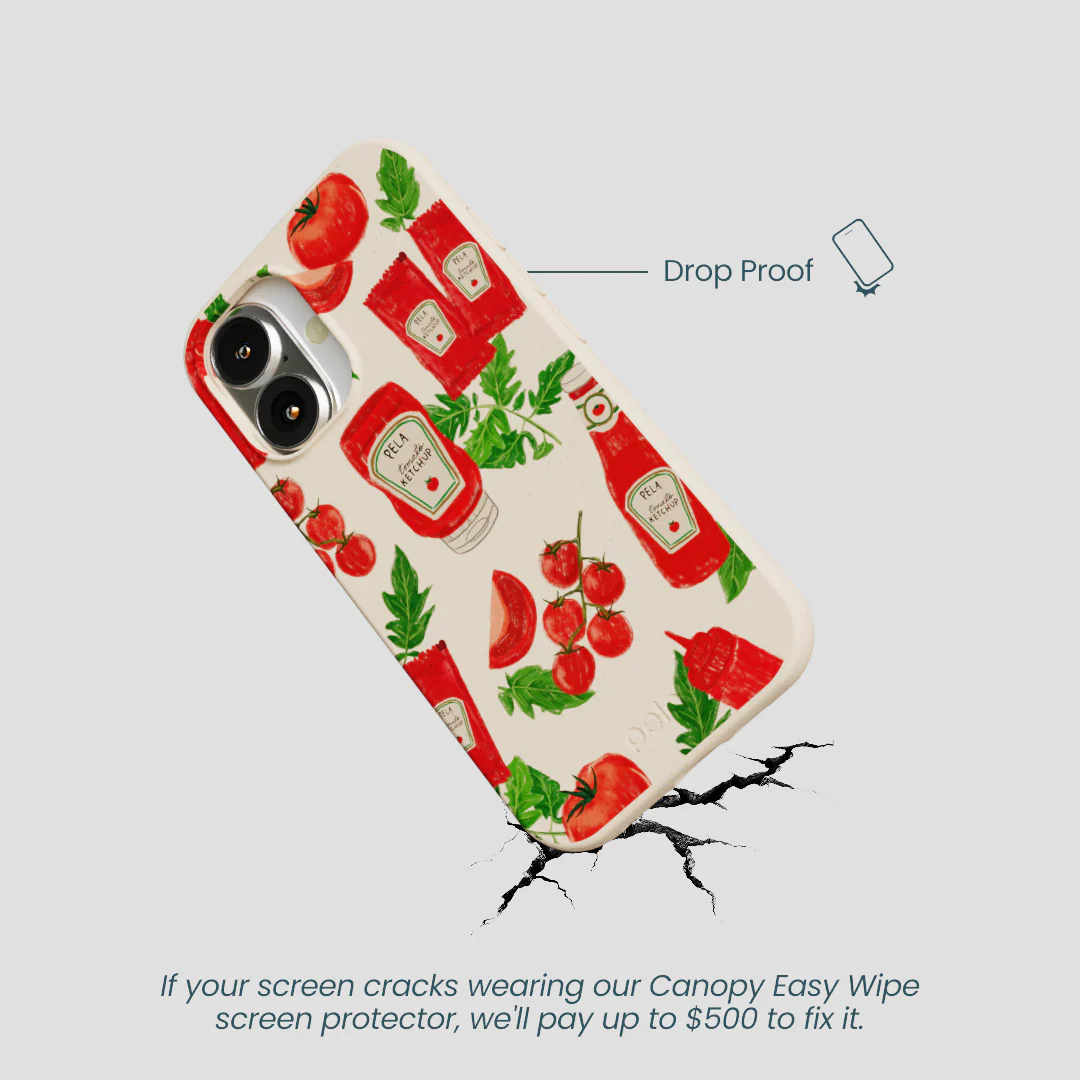 Seashell Ketchup Party iPhone 16 Case - Image 5
