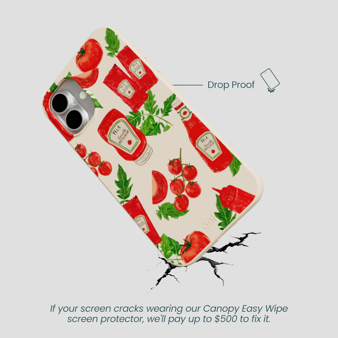 Seashell Ketchup Party iPhone 16 Plus Case - Image 5