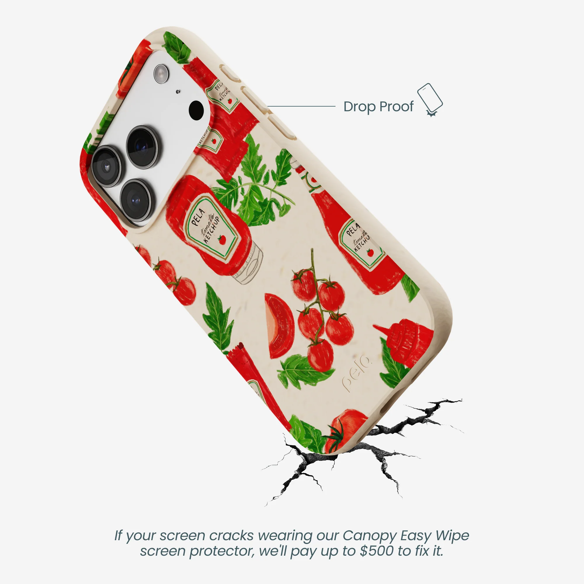 Seashell Ketchup Party iPhone 17 Pro Case - Image 5