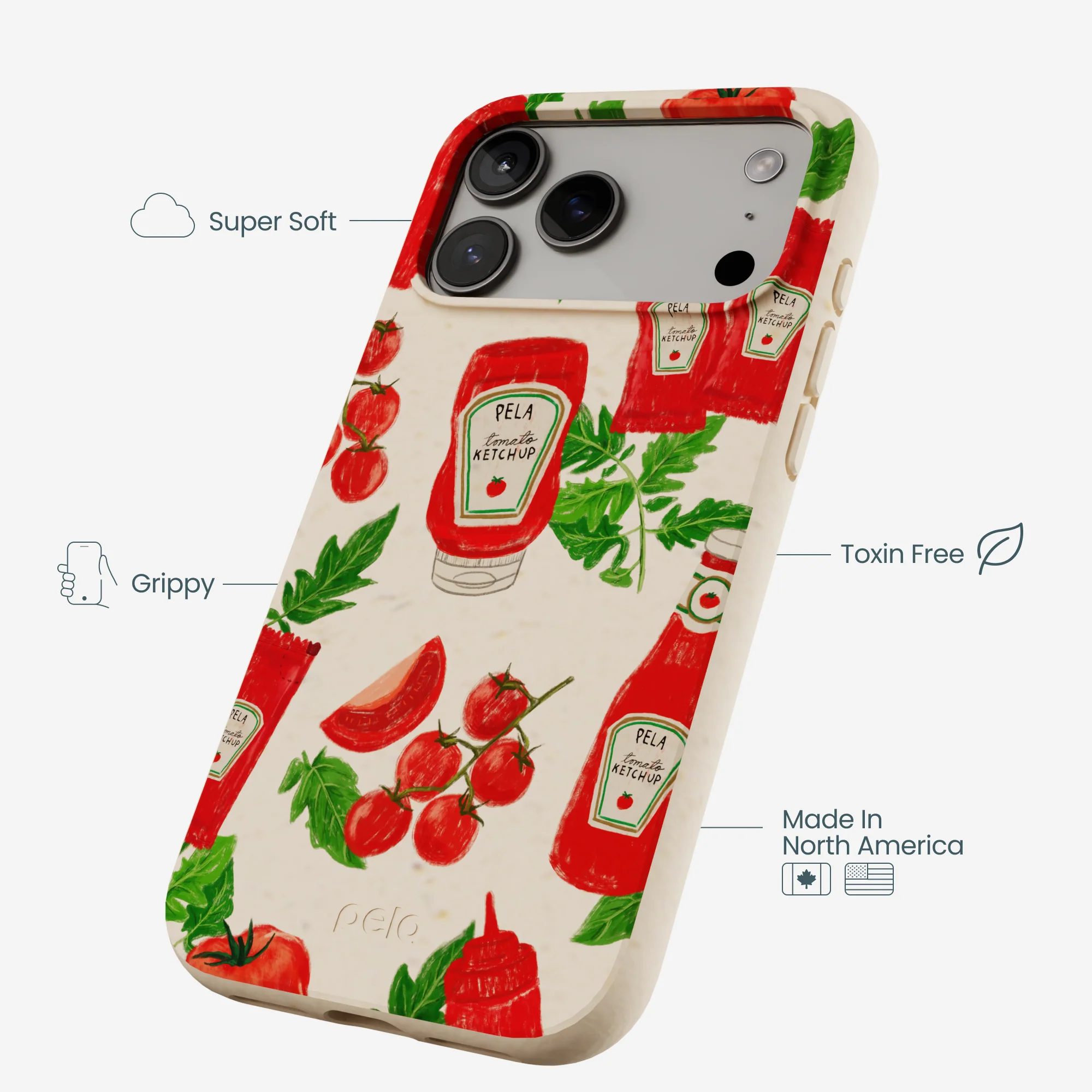 Seashell Ketchup Party iPhone 17 Pro Max Case - Image 4