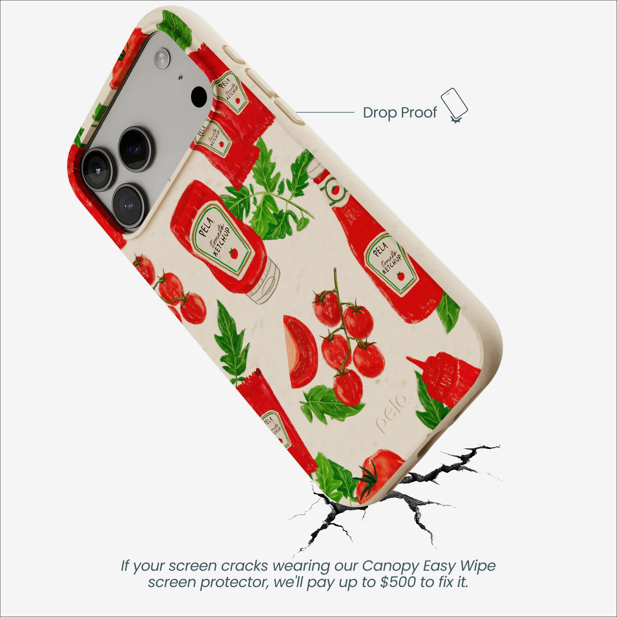 Seashell Ketchup Party iPhone 17 Pro Max Case - Image 5