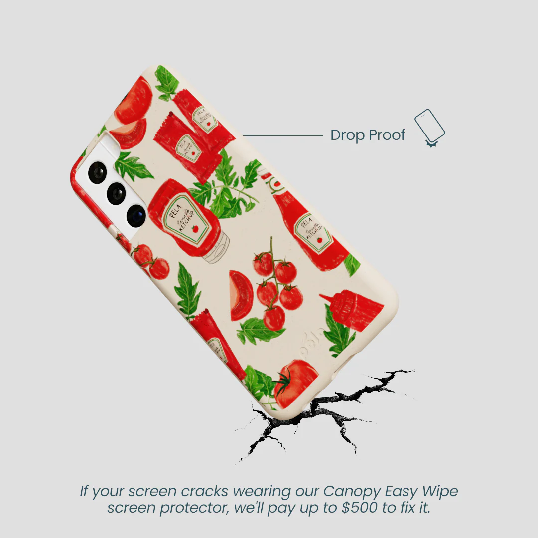 Seashell Ketchup Party Samsung Galaxy S22 Case - Image 5