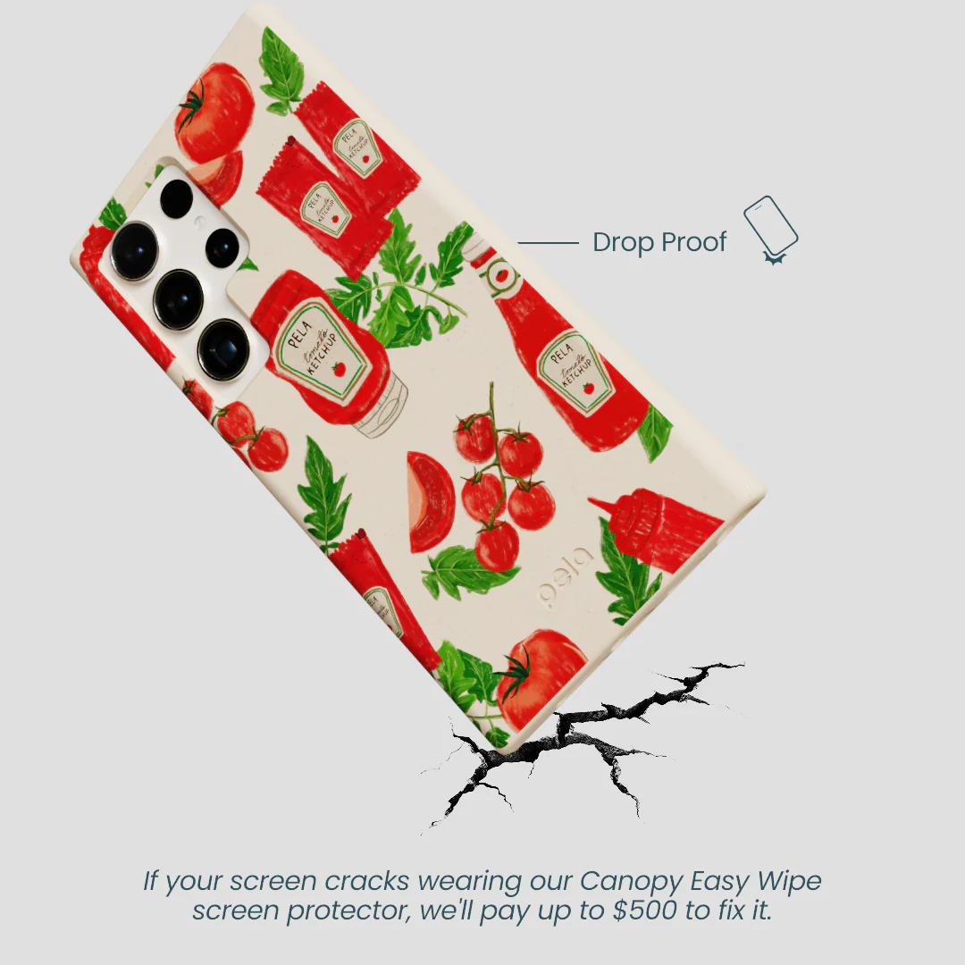 Seashell Ketchup Party Samsung Galaxy S24 Ultra Case - Image 5