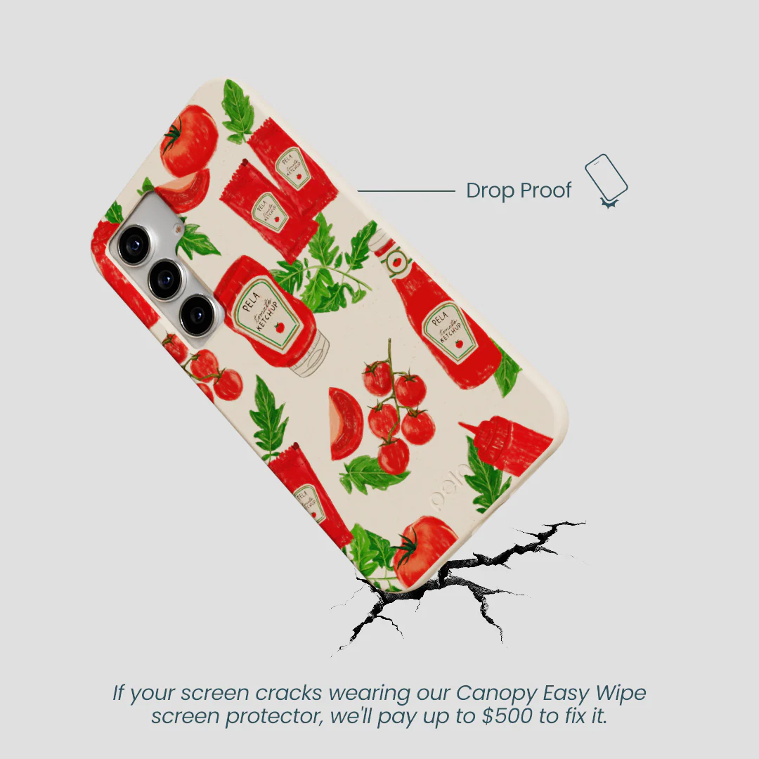 Seashell Ketchup Party Samsung Galaxy S25 Case - Image 5