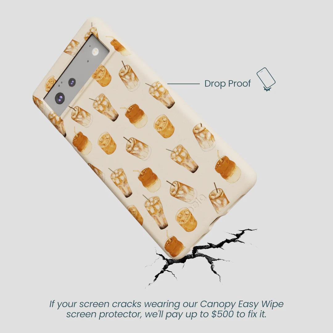 Seashell Latte Love Google Pixel 6 Case - Image 5