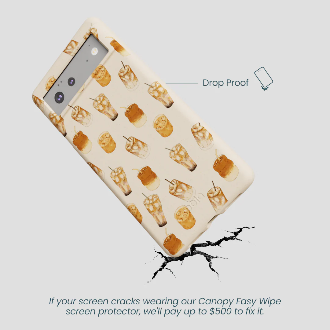 Seashell Latte Love Google Pixel 6a Case - Image 5
