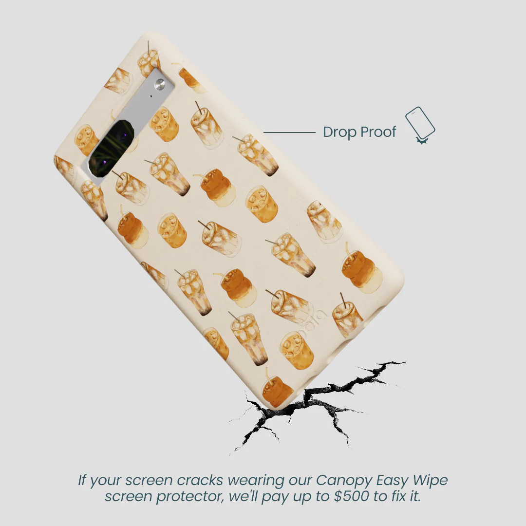 Seashell Latte Love Google Pixel 7a Case - Image 5