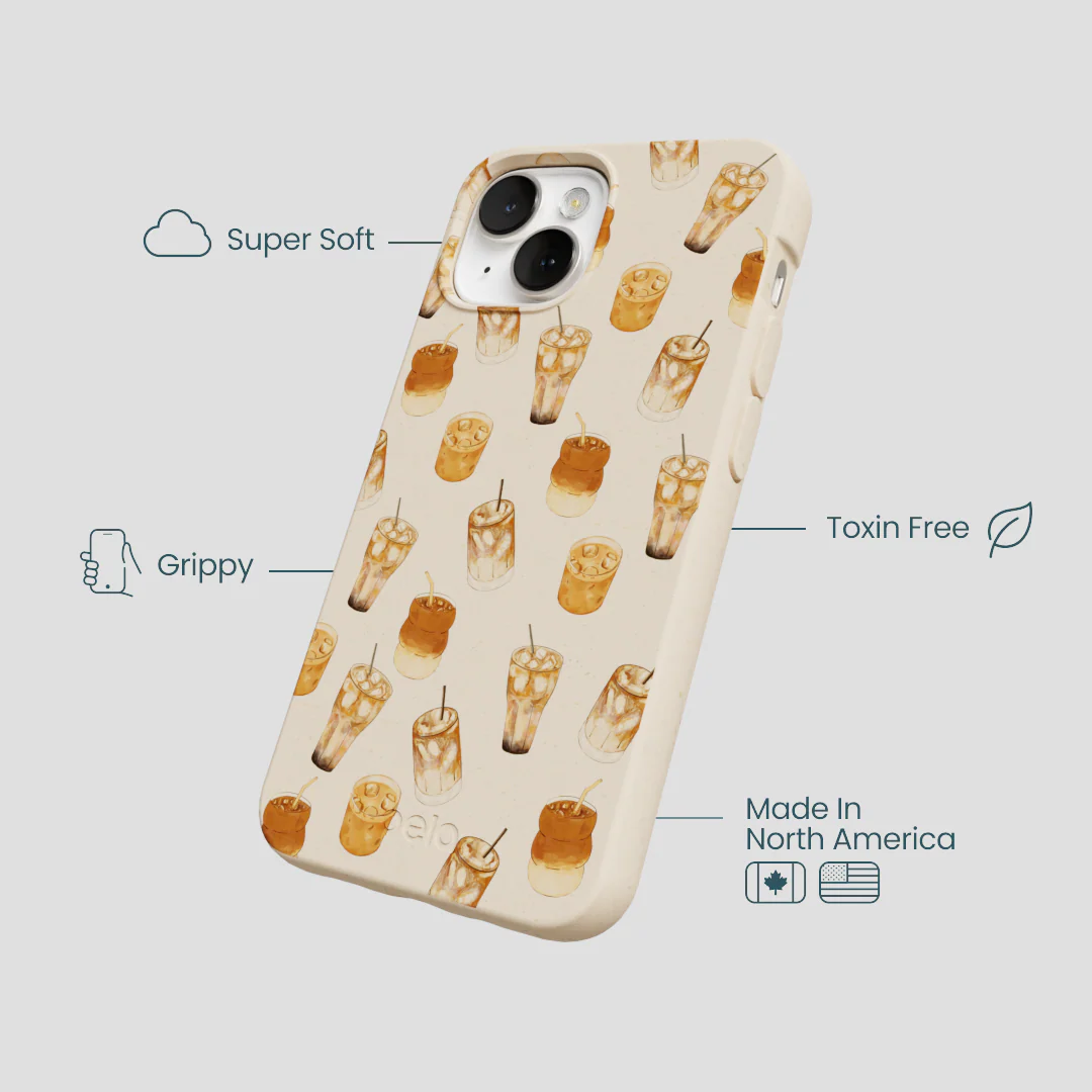 Seashell Latte Love iPhone 13 Case - Image 4