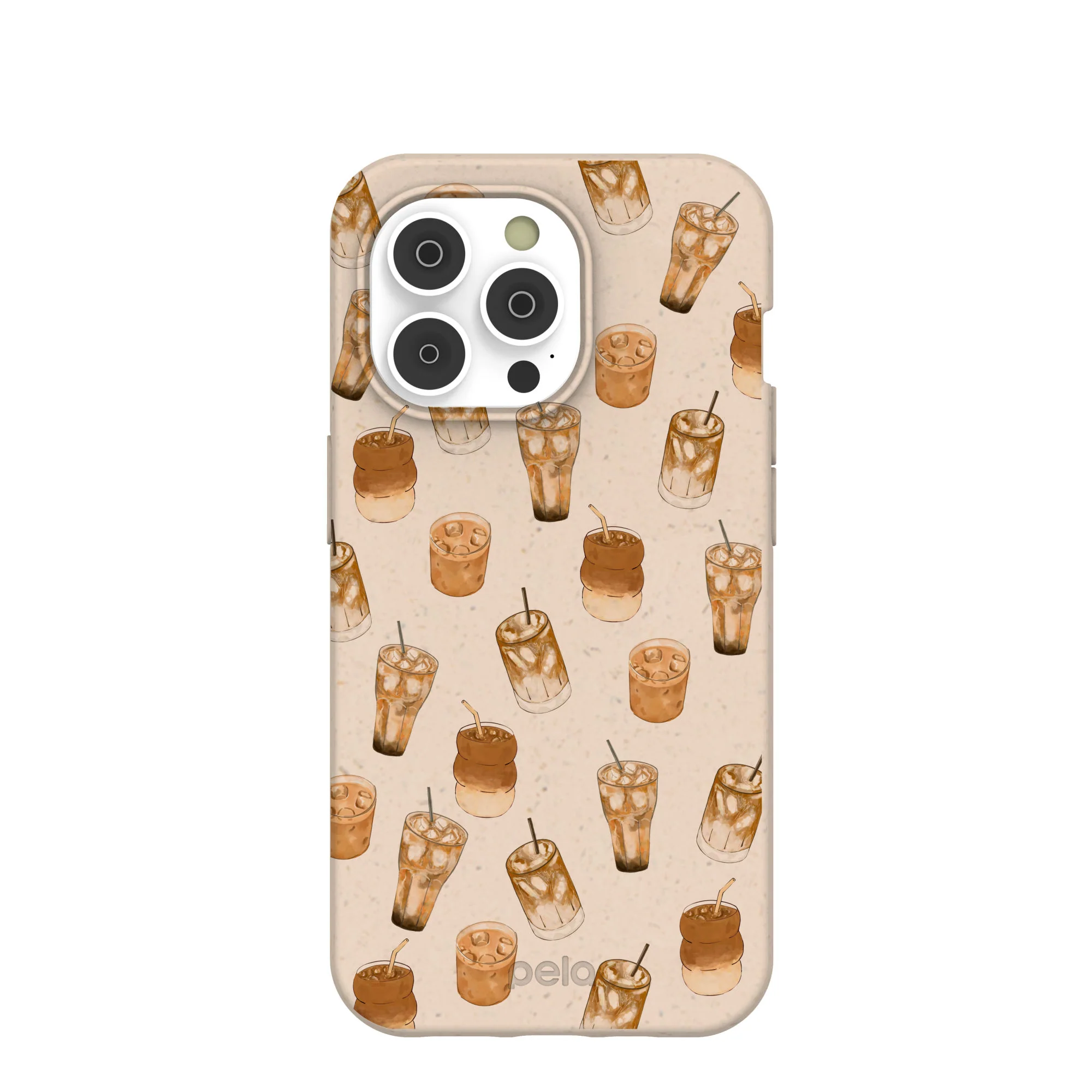 Seashell Latte Love iPhone 14 Pro Case