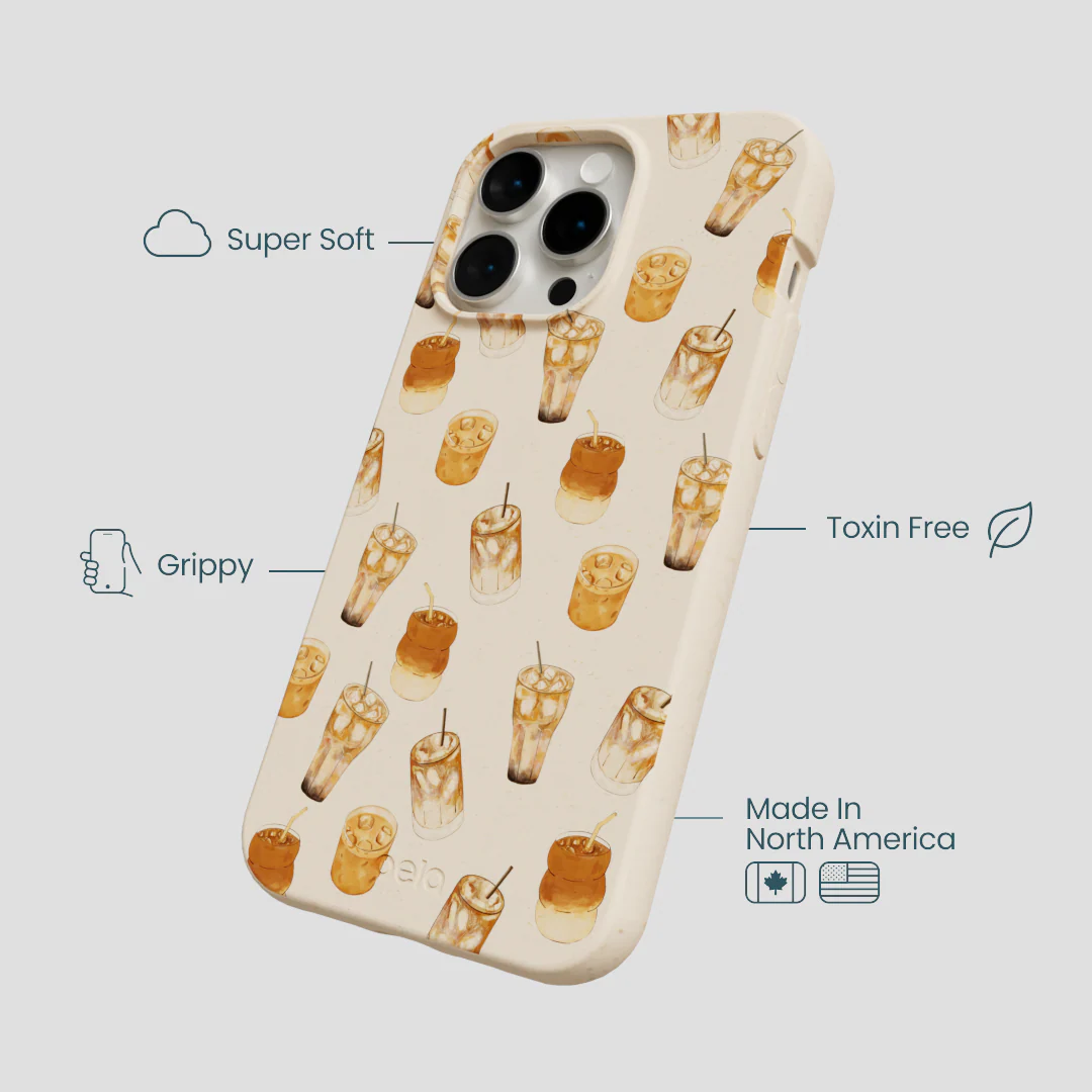 Seashell Latte Love iPhone 14 Pro Max Case - Image 4