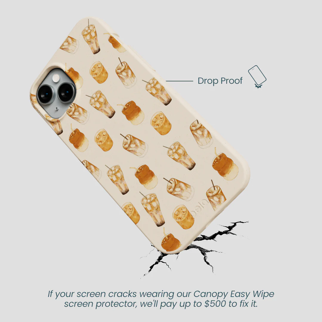 Seashell Latte Love iPhone 15 Plus Case - Image 5