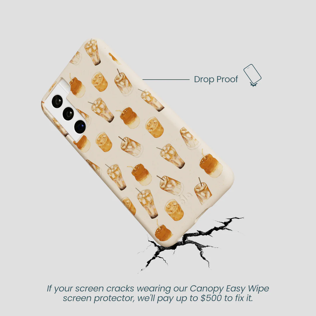 Seashell Latte Love Samsung Galaxy S22 Case - Image 5