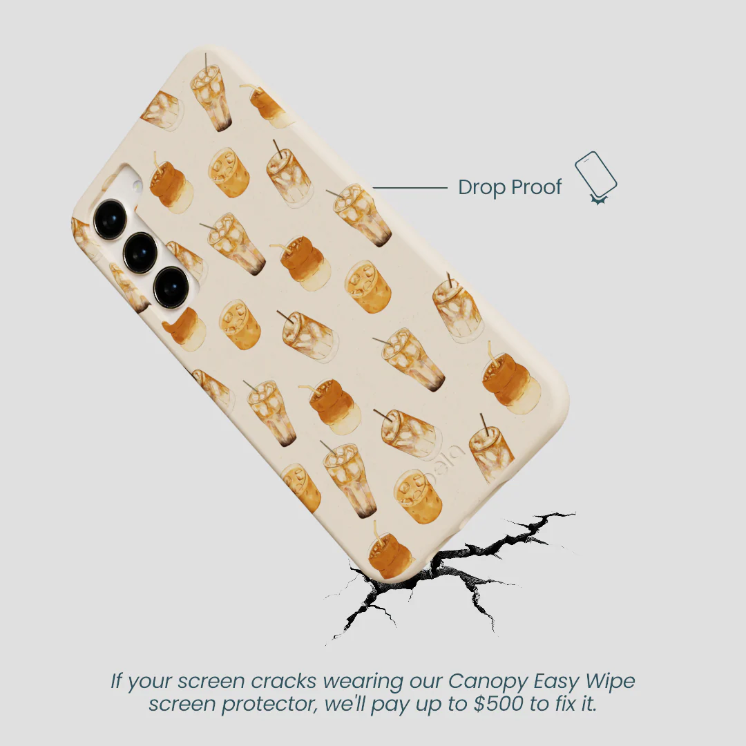 Seashell Latte Love Samsung Galaxy S23+(Plus) Case - Image 5
