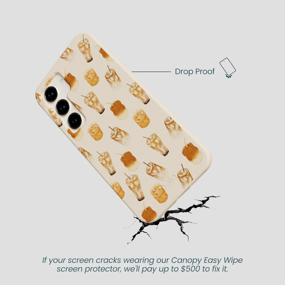 Seashell Latte Love Samsung Galaxy S24 Case - Image 5