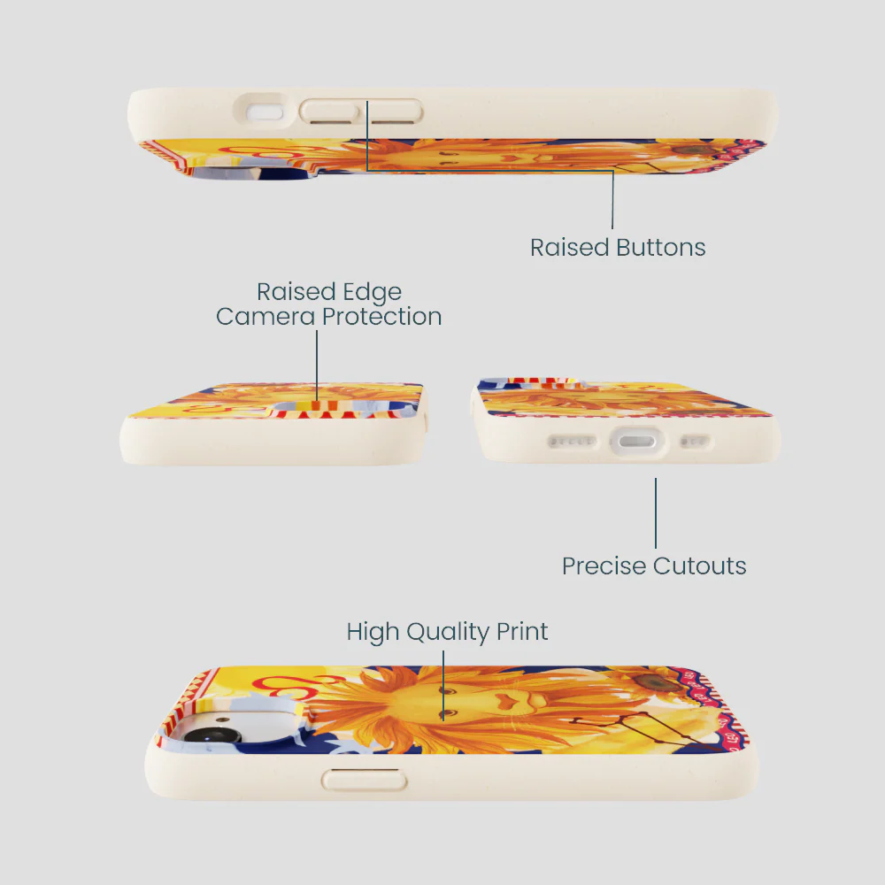 Seashell Leo Lion iPhone 16e/17e Case - Image 3