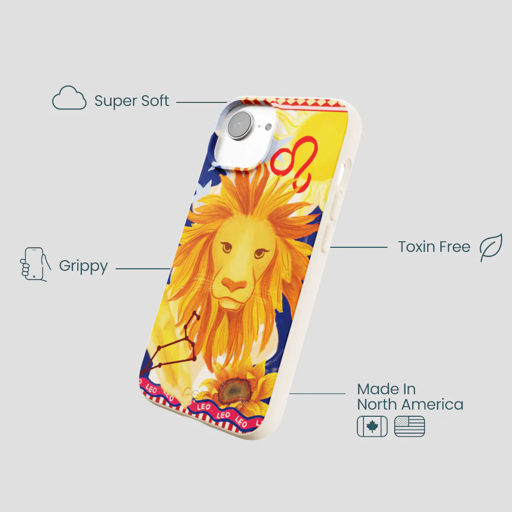 Seashell Leo Lion iPhone 16e/17e Case - Image 4
