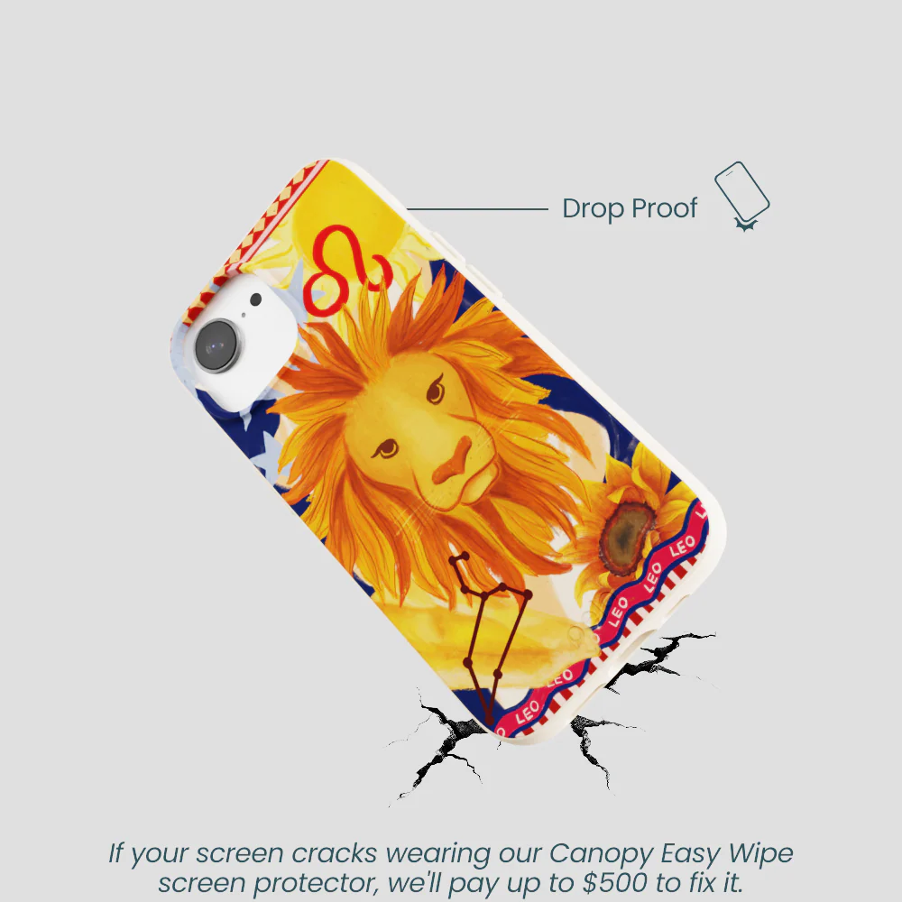 Seashell Leo Lion iPhone 16e/17e Case - Image 5