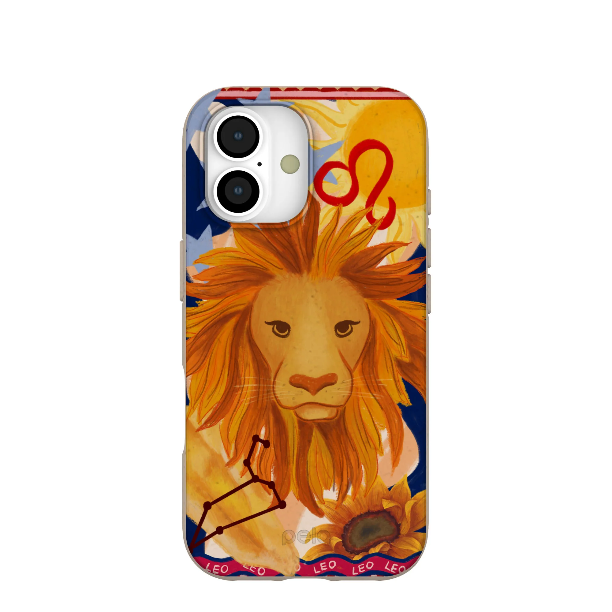 Seashell Leo Lion iPhone 17 Case