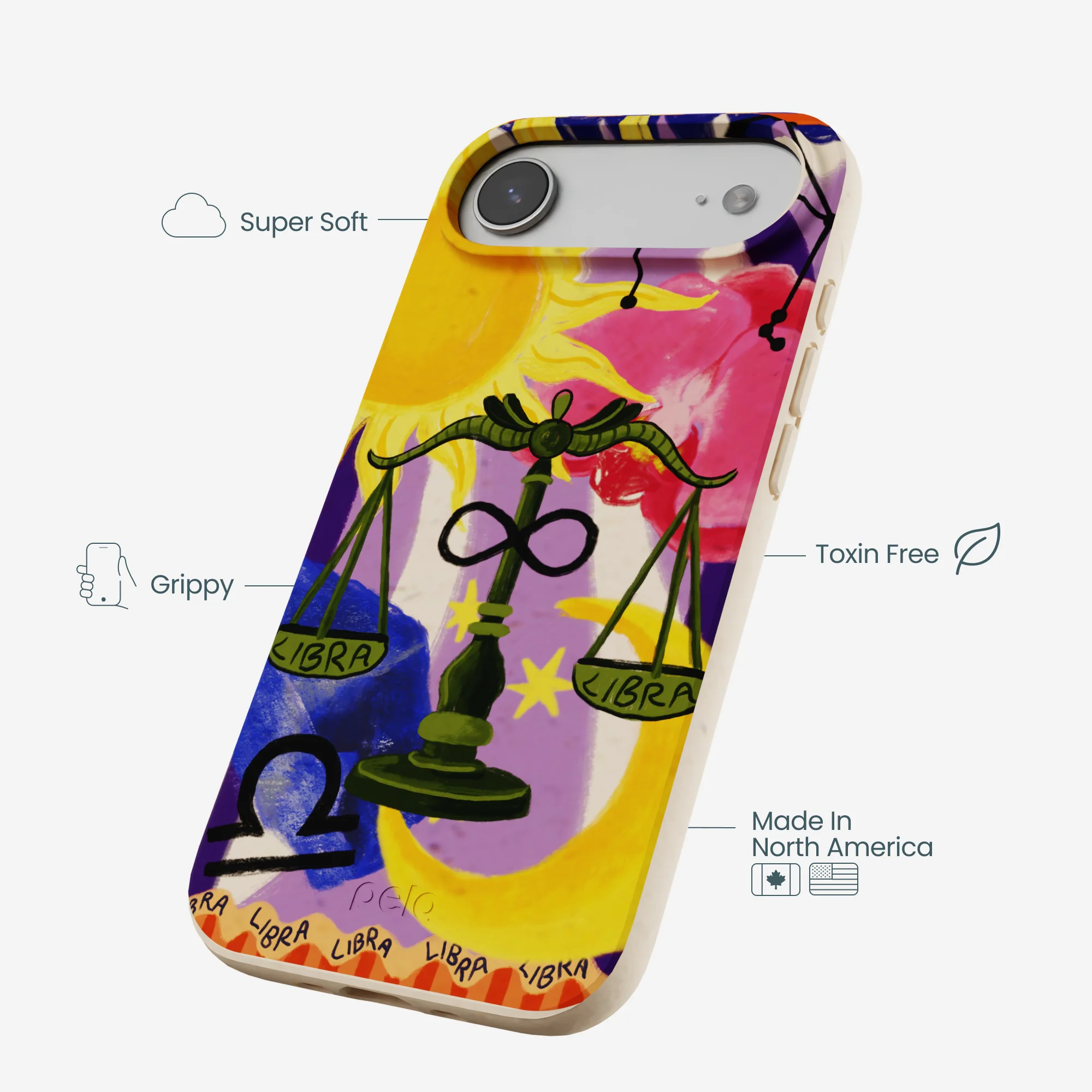 Seashell Libra Scale iPhone Air Case - Image 3