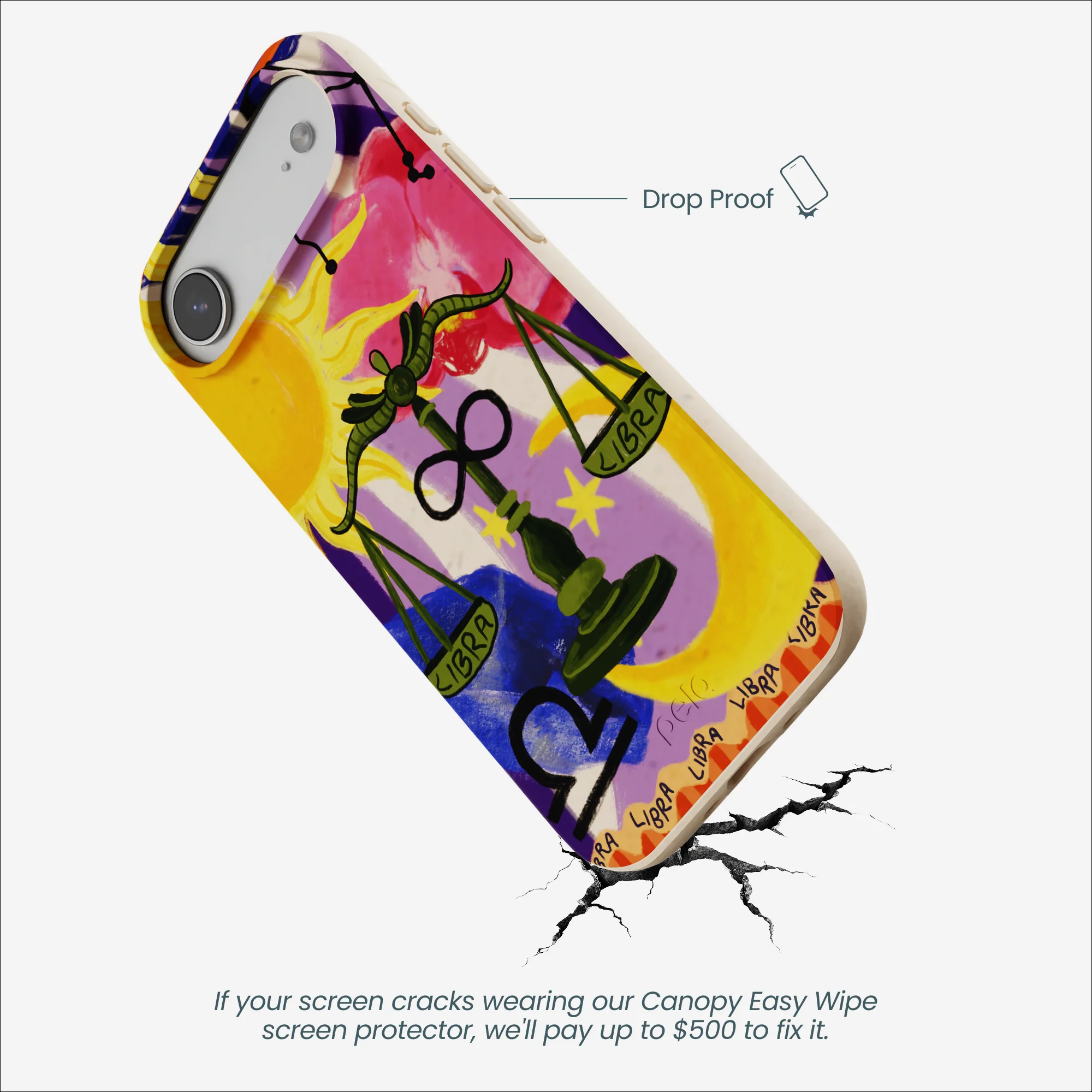 Seashell Libra Scale iPhone Air Case - Image 4