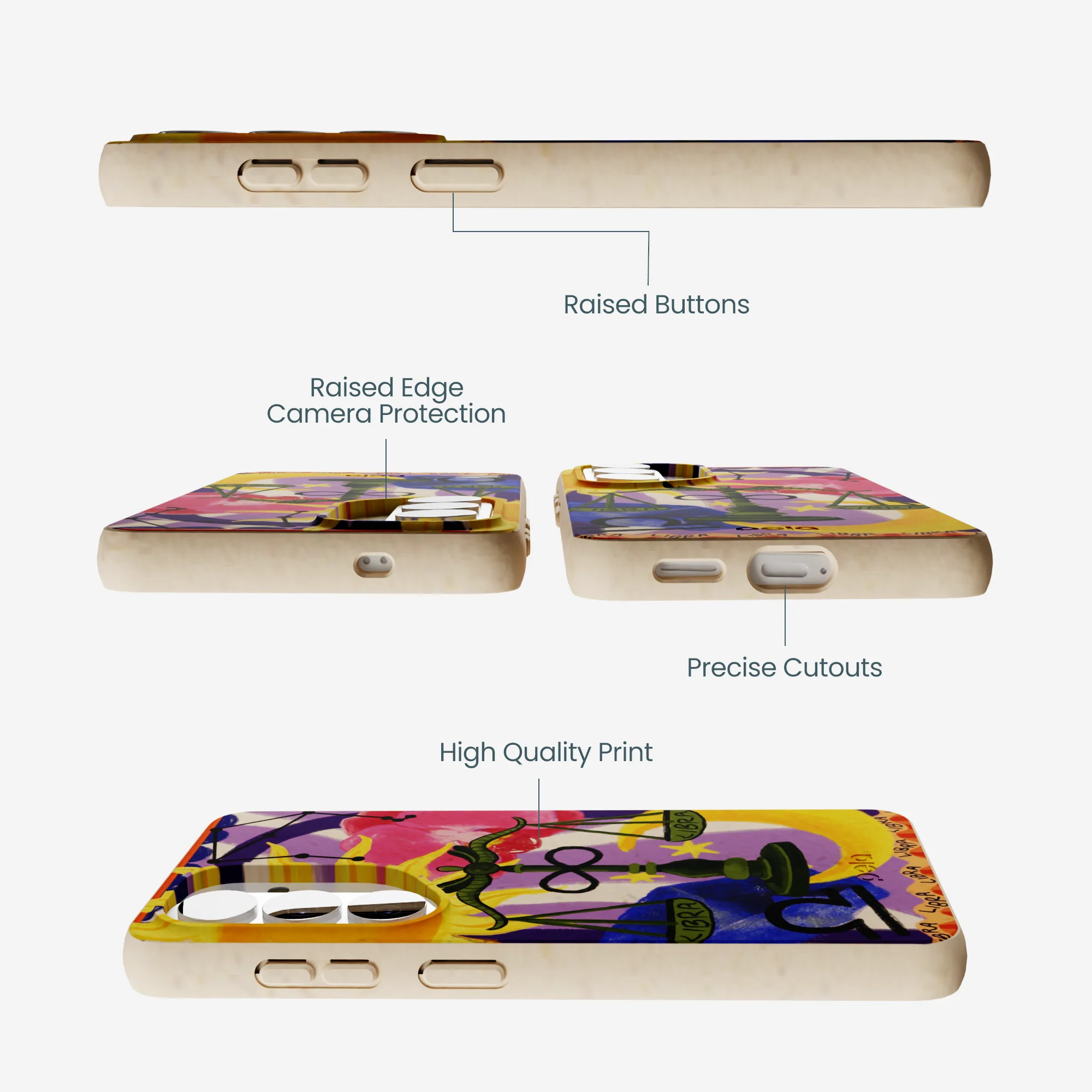 Seashell Libra Scale Samsung Galaxy S26 Case - Image 2