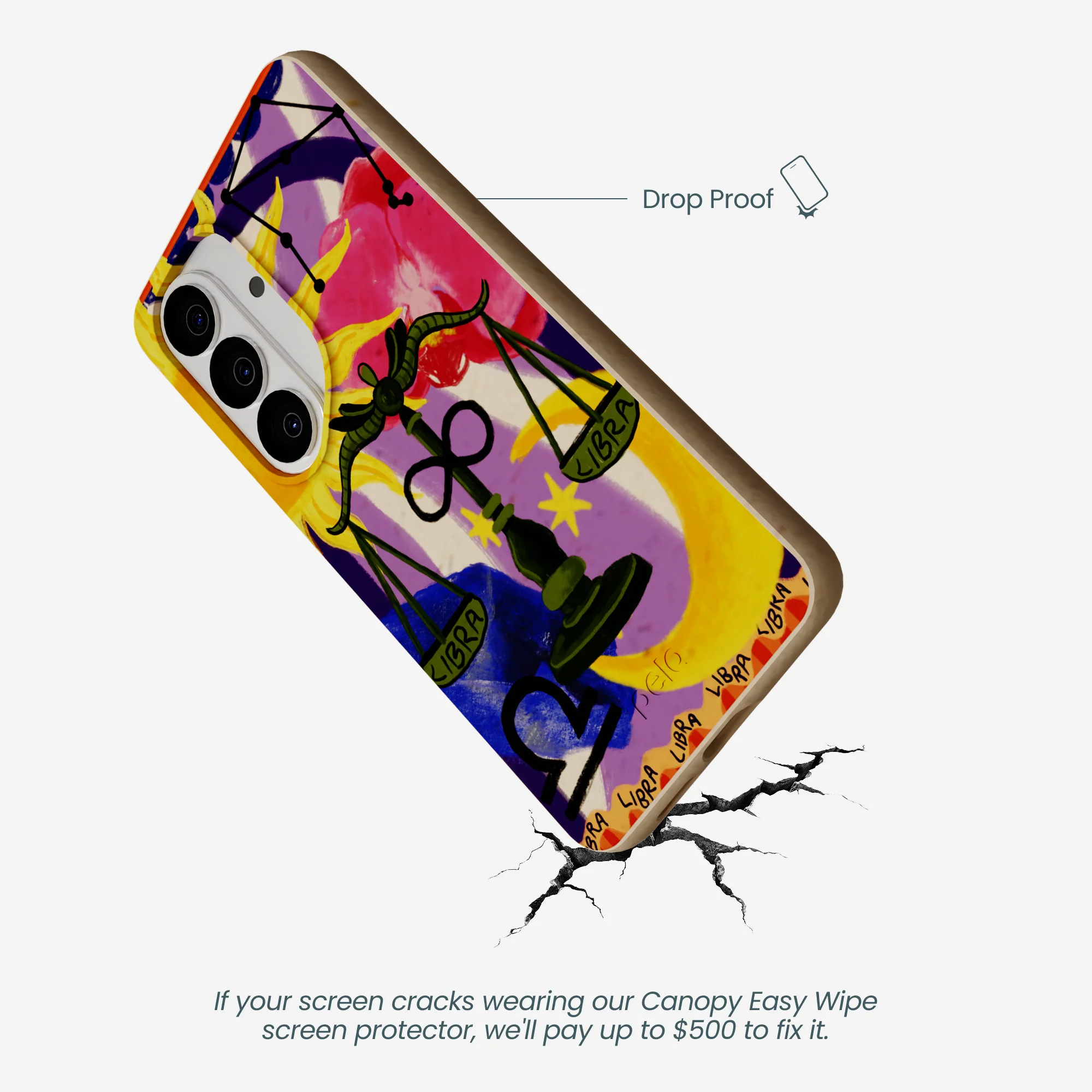 Seashell Libra Scale Samsung Galaxy S26 Case - Image 4
