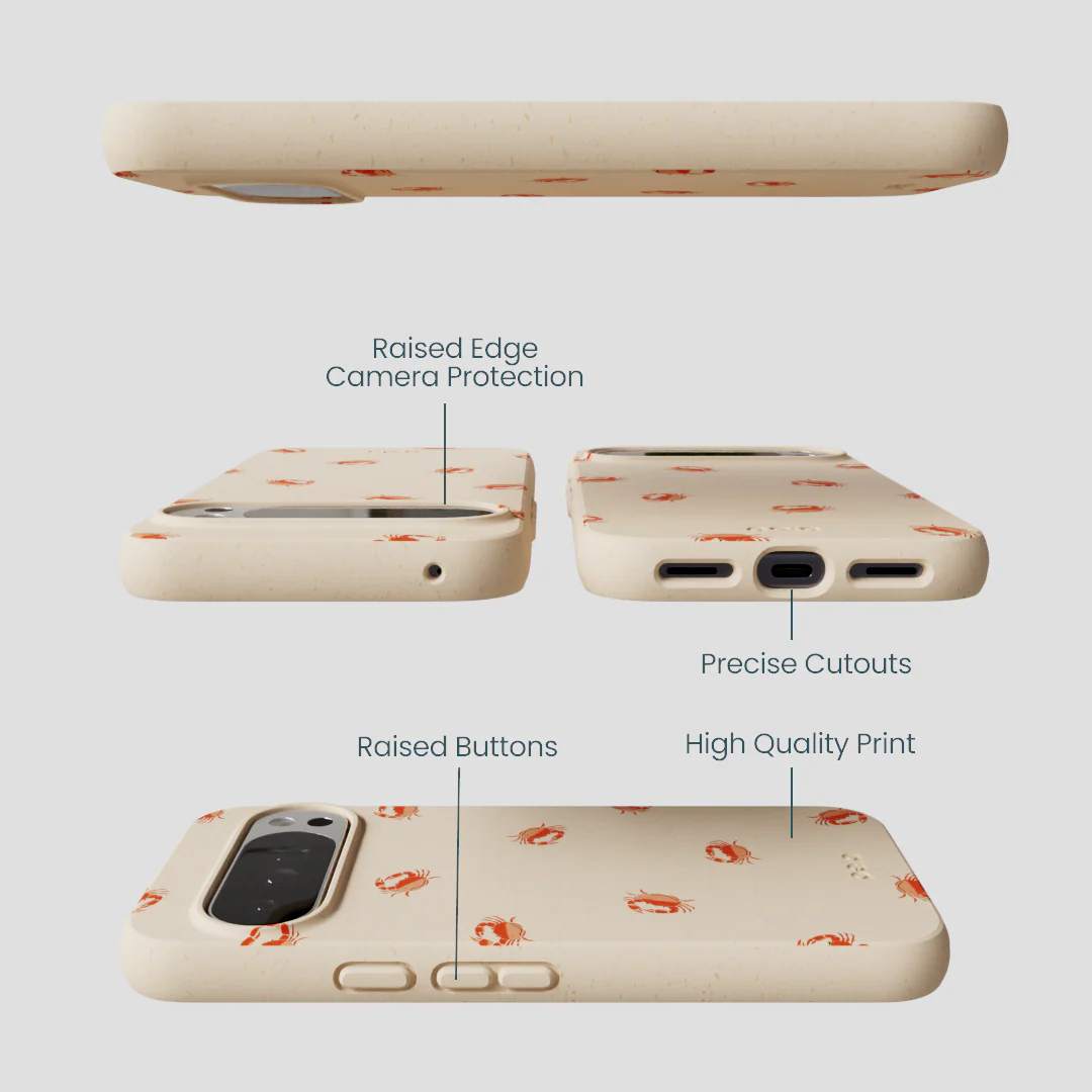 Seashell Lil Crabby Google Pixel 10 Pro XL Case - Image 3