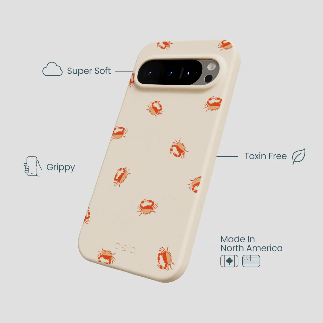 Seashell Lil Crabby Google Pixel 9/9 Pro Case - Image 4