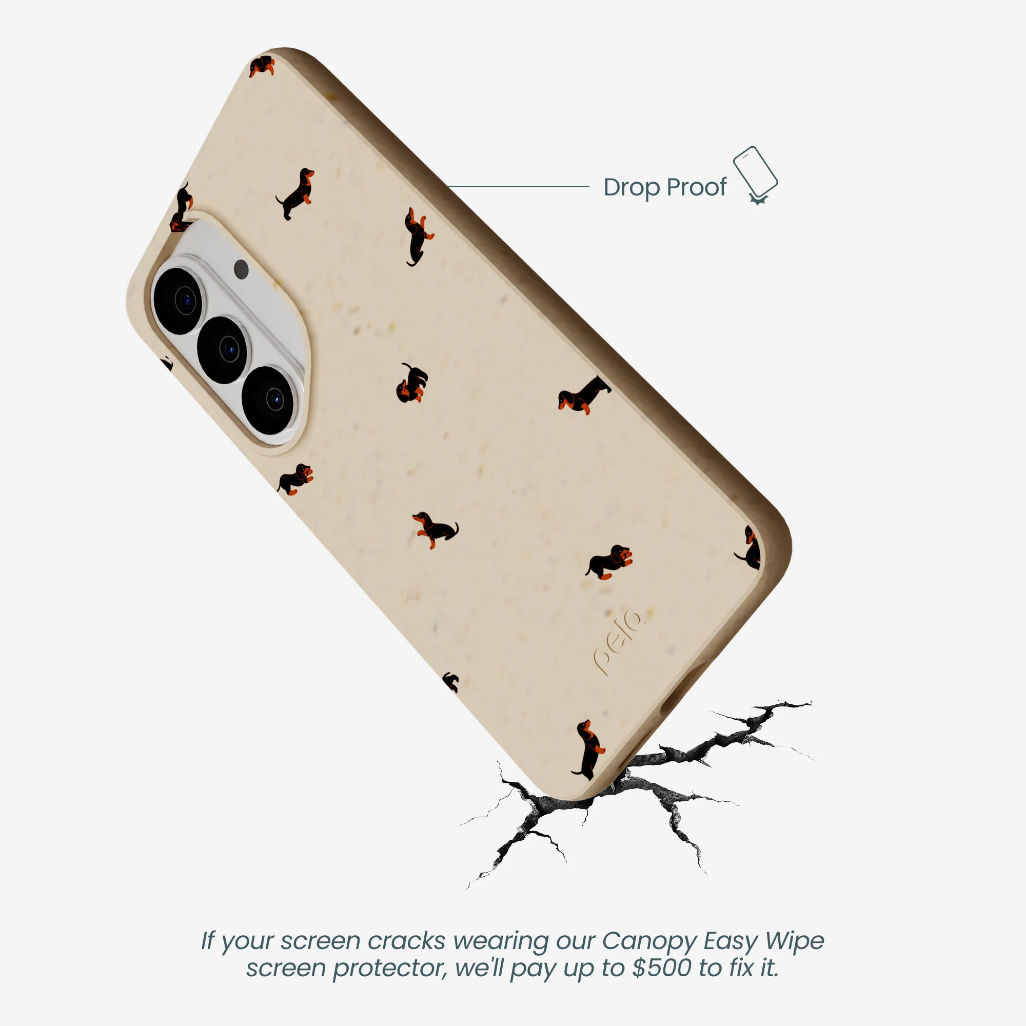 Seashell Lil Dachshunds Samsung Galaxy S26 Case - Image 4