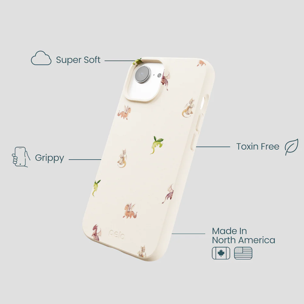 Seashell Lil Dragons iPhone 16e/17e Case - Image 4