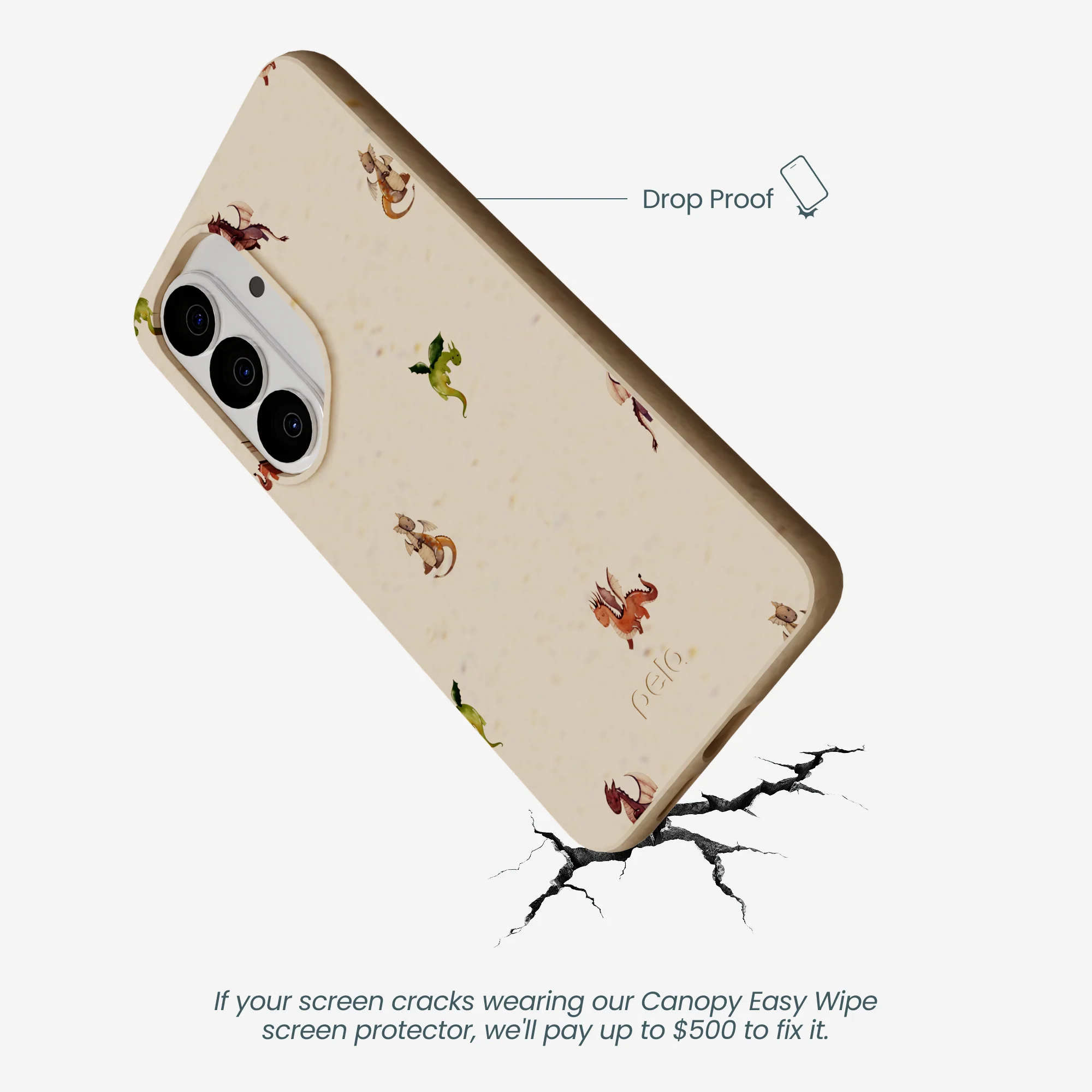 Seashell Lil Dragons Samsung Galaxy S26 Case - Image 4