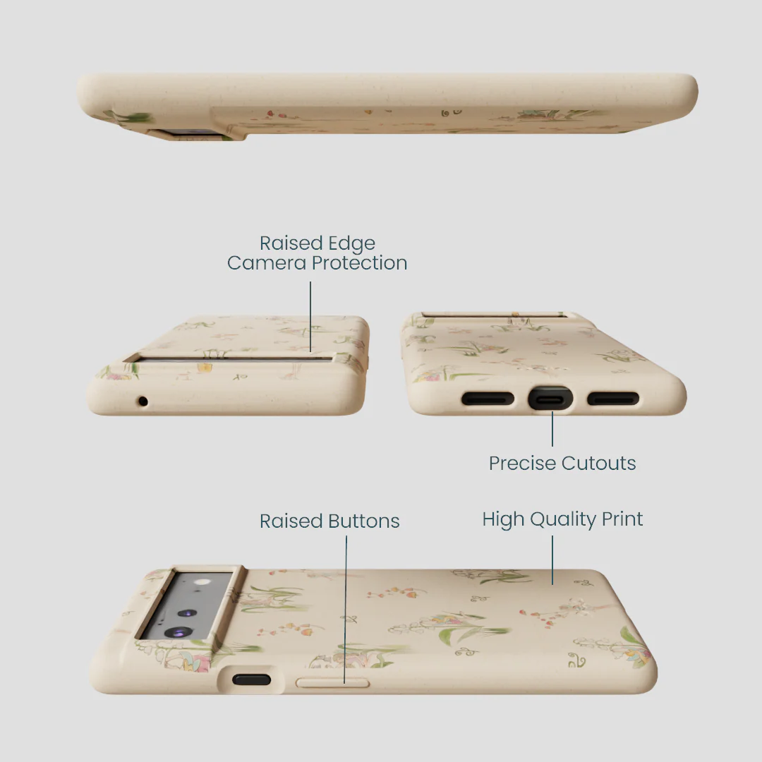 Seashell Lil Fairies Google Pixel 6a Case - Image 3